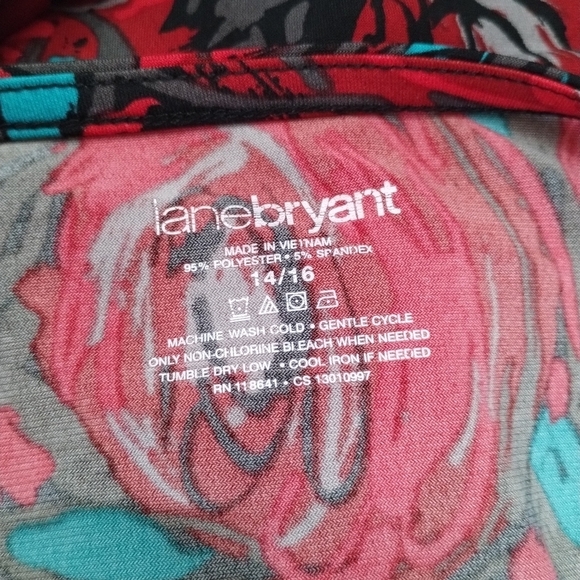 Lane Bryant women's plus size 14/16 soft blouse shirt top - Picture 6 of 6